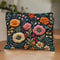Floral Makeup Bag Portable Toiletry Organizer Durable Travel Cosmetic Pouch 0