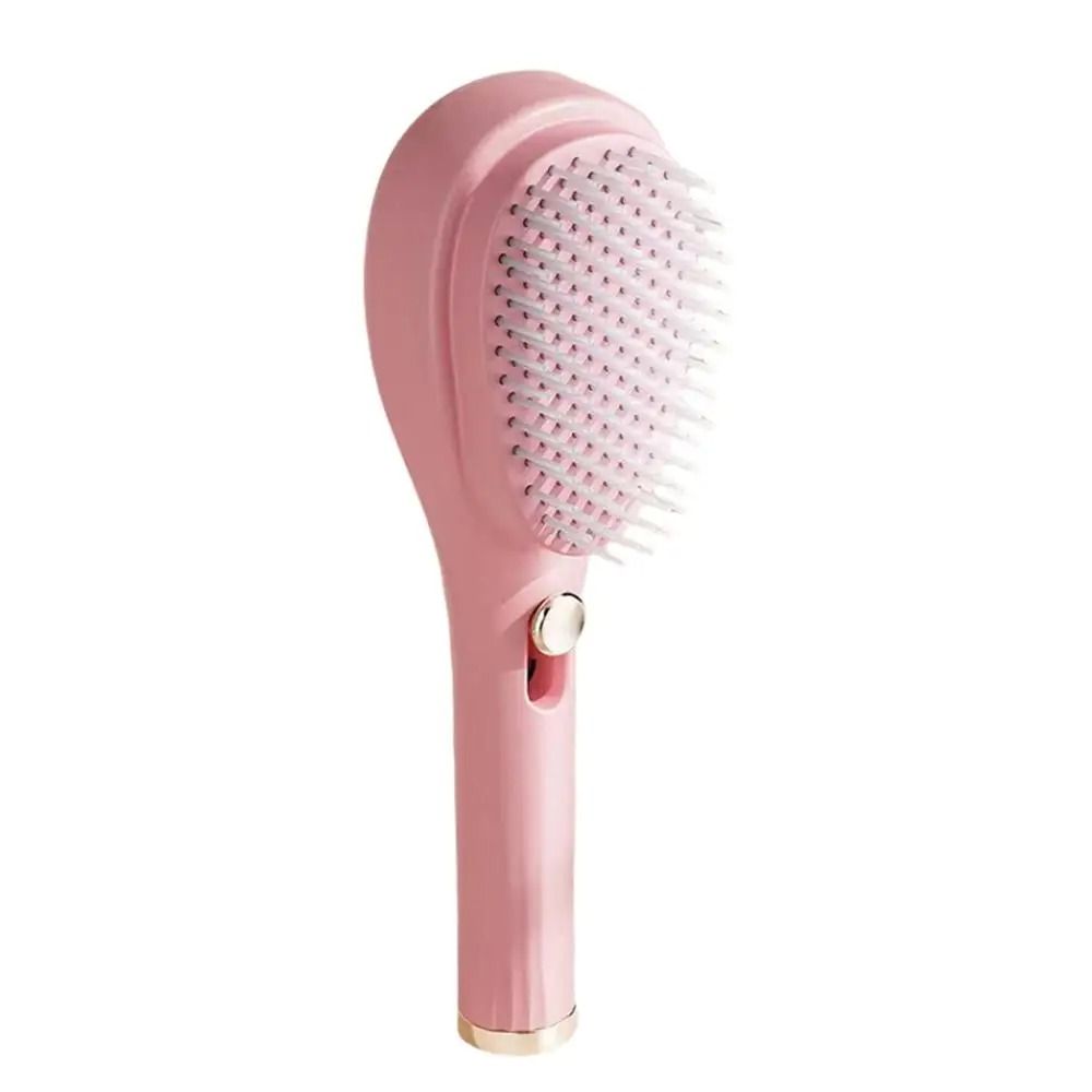 Self Cleaning Hairbrush With Scalp Massage Anti Static Retractable Hair Comb 1