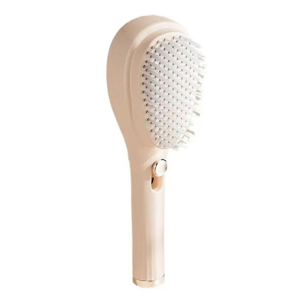 Self Cleaning Hairbrush With Scalp Massage Anti Static Retractable Hair Comb 2