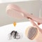 Self Cleaning Hairbrush With Scalp Massage Anti Static Retractable Hair Comb 3