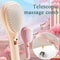 Self Cleaning Hairbrush With Scalp Massage Anti Static Retractable Hair Comb 7
