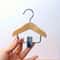 Mini Wooden Clip Hangers Space Saving Organizer For Pet Clothes And Small Accessories 1