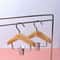 Mini Wooden Clip Hangers Space Saving Organizer For Pet Clothes And Small Accessories 4