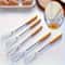 Stainless Steel Kitchen Whisk Set With Solid Wood Handles Cream And Egg Mixer 3