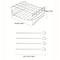 Air Fryer Grill Rack With Skewers Stainless Steel Square Cooking Accessory Set 1