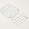 Air Fryer Grill Rack With Skewers Stainless Steel Square Cooking Accessory Set 3