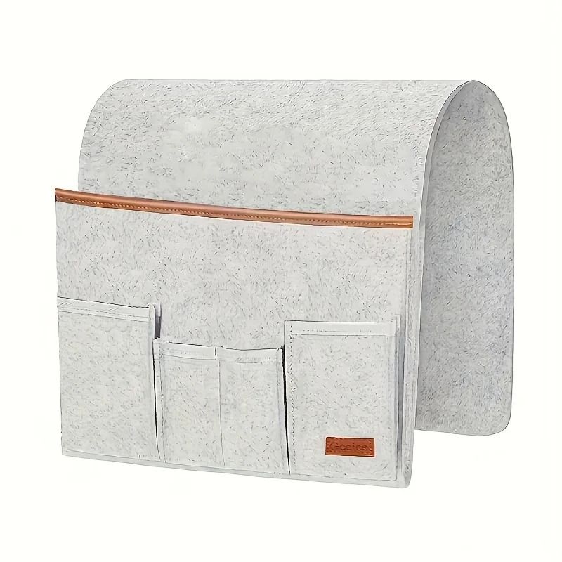 Felt Bedside Hanging Organizer Multi Pocket Storage Pouch For Dorm And Home 1