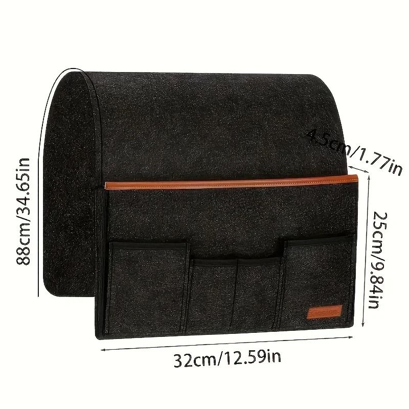 Felt Bedside Hanging Organizer Multi Pocket Storage Pouch For Dorm And Home 4