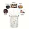 Large Cotton Laundry Basket Foldable Clothes Storage Hamper With Handles 4