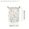Large Cotton Laundry Basket Foldable Clothes Storage Hamper With Handles 5