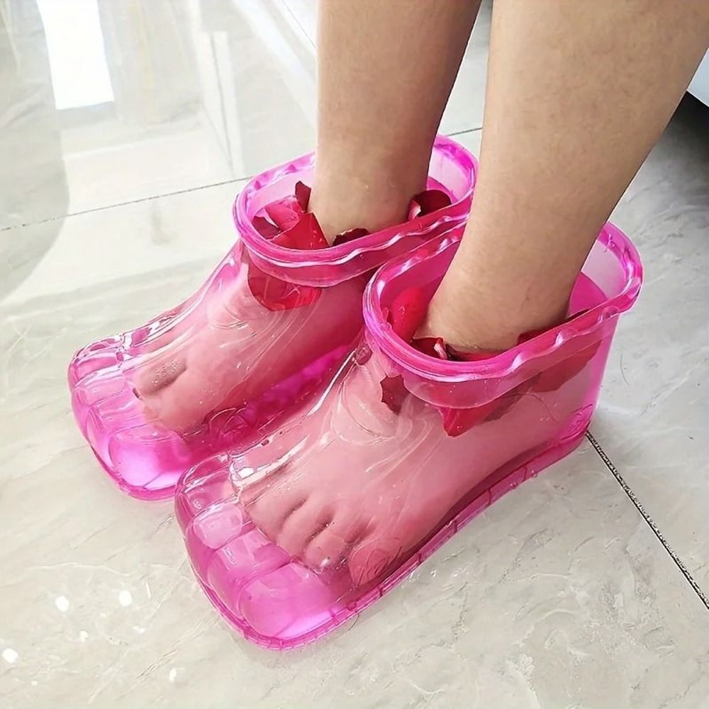 Portable Foldable Foot Spa Bath Wearable Foot Soaking Basin For Home And Travel 1