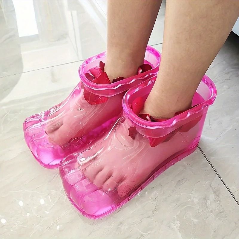 Portable Foldable Foot Spa Bath Wearable Foot Soaking Basin For Home And Travel 1