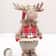 Retractable Standing Christmas Elk Doll Red Fabric Holiday Decor 7