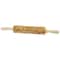 Wooden Embossed Rolling Pin For Cookies Fondant And Baking Decor 1