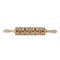 Wooden Embossed Rolling Pin For Cookies Fondant And Baking Decor 3
