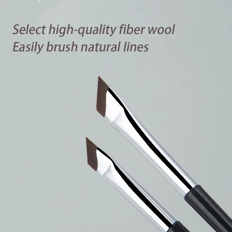 Ultra Thin Angled Eyeliner Brush Precision Detail Makeup Tool 6