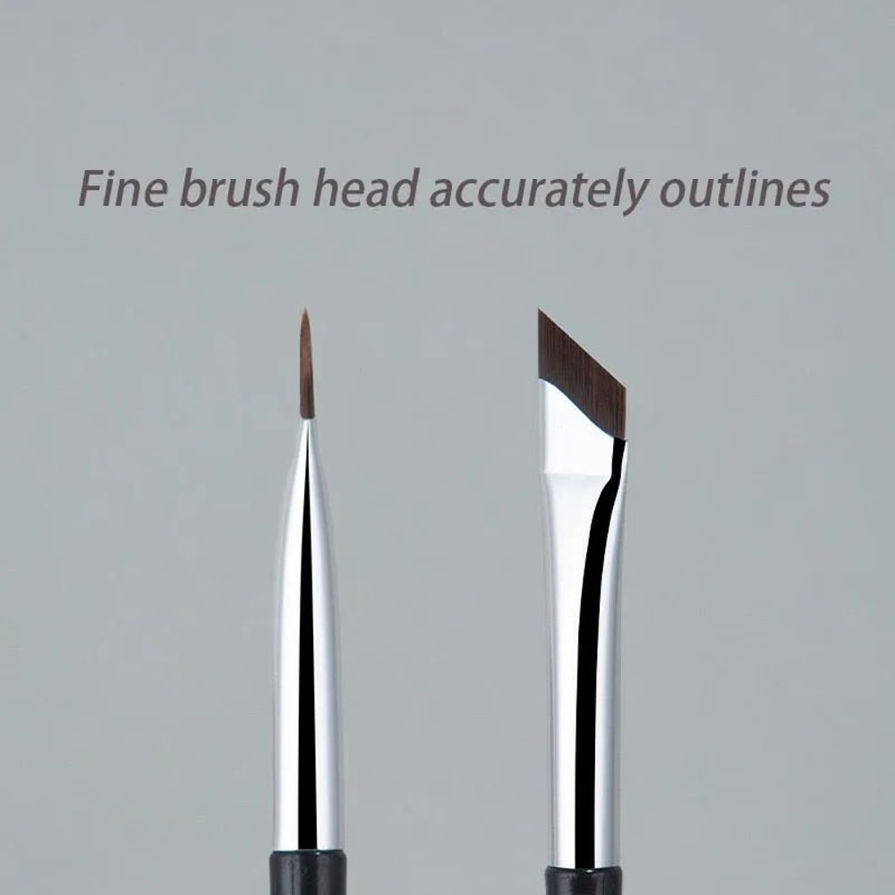 Ultra Thin Blade Eyeliner Brush Precision Angled Makeup Tool 7