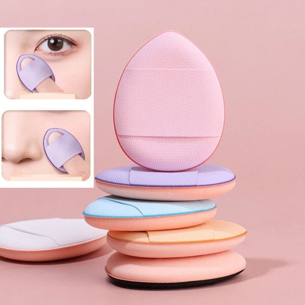 Mini Finger Puff Foundation Sponge Air Cushion Makeup Applicator 11