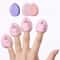 Mini Finger Puff Foundation Sponge Air Cushion Makeup Applicator 0