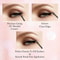Angled Eyebrow Eyeliner Brush Precision Blade Makeup Tool 3