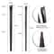 Angled Eyebrow Eyeliner Brush Precision Blade Makeup Tool 4