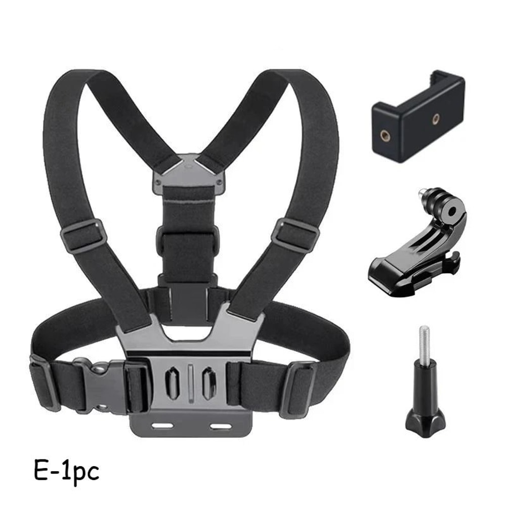 Hands Free Chest Mount Harness For Action Camera Sports Recording 2