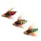Brass Bead Head Scud Fly Artificial Insect Fishing Lure Set 4