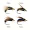 Brass Bead Head Scud Fly Artificial Insect Fishing Lure Set 5
