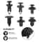Car Trim Fasteners Push Rivets Kit ABS Plastic Interior Clips Set 1