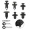 Car Trim Fasteners Push Rivets Kit ABS Plastic Interior Clips Set 1