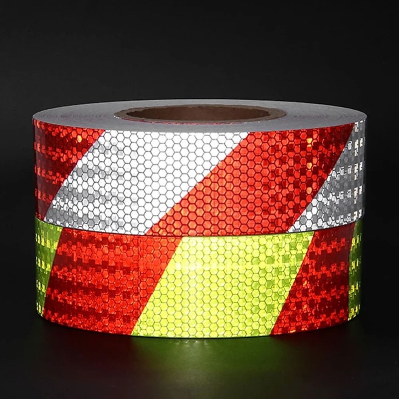 Reflective Safety Warning Tape Self Adhesive Car Visibility Strip 4