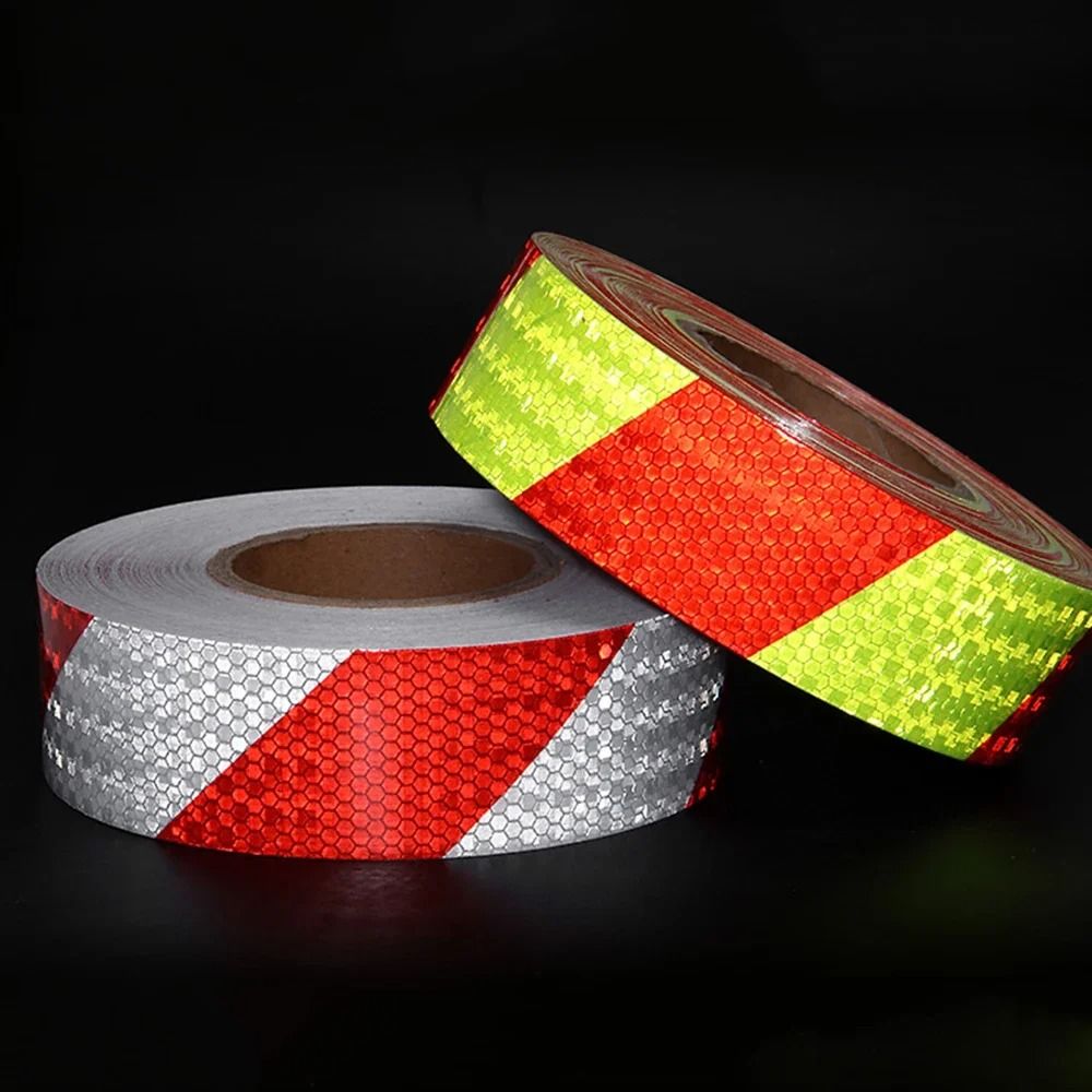 Reflective Safety Warning Tape Self Adhesive Car Visibility Strip 0