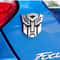 3D Robot Emblem Car Sticker Metallic Badge Tail Decal 2