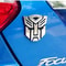3D Robot Emblem Car Sticker Metallic Badge Tail Decal 2