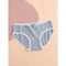 High Waist Cotton Panties Set Breathable Plus Size Ladies Underwear 2