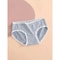 High Waist Cotton Panties Set Breathable Plus Size Ladies Underwear 3