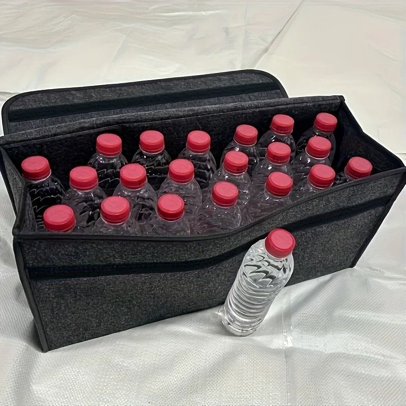 Large Felt Car Trunk Organizer Storage Box For Tools And Accessories 3