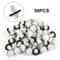 50 PCS BMW Door Panel Clips With Seal Ring Bumper Fastener Set 0