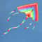 Easy Flying Rainbow Kite With Long Tail Outdoor Kids Toy 1
