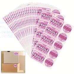 fragile shipping stickers strong adhesive packaging labels set