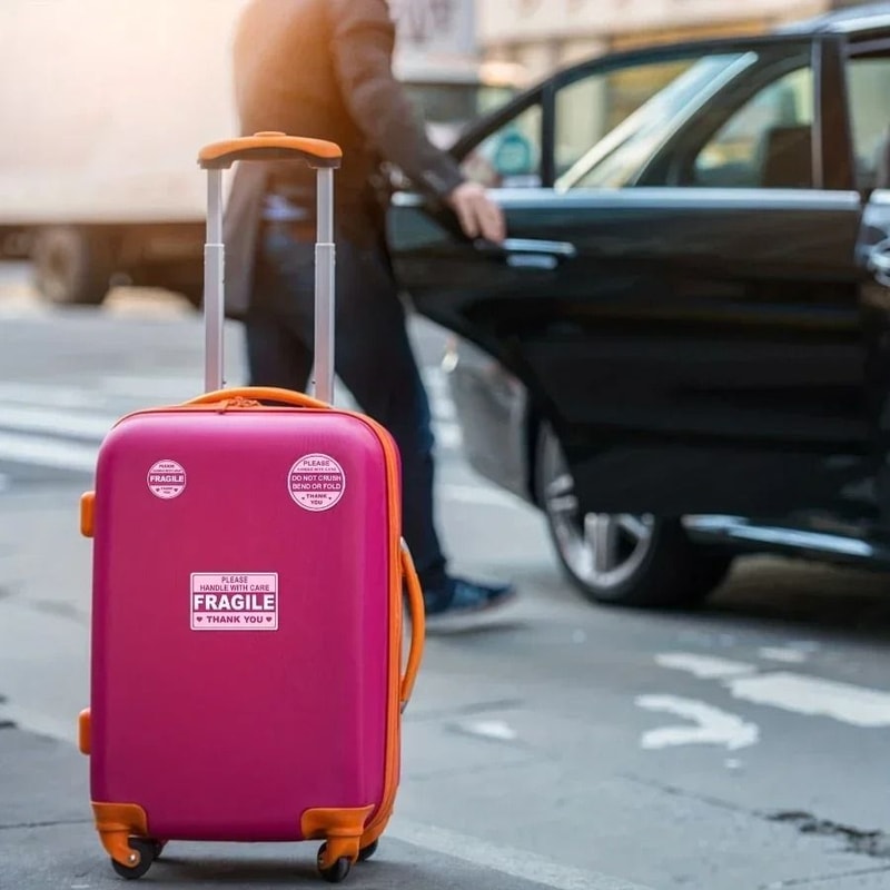 Fragile Shipping Stickers Strong Adhesive Packaging Labels Set 4