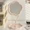 Flower Shaped Desktop Vanity Mirror Aesthetic Makeup Decor 3