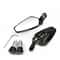Universal Bar End Motorcycle Rearview Mirrors 22mm Handlebar Set 4