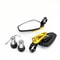 Universal Bar End Motorcycle Rearview Mirrors 22mm Handlebar Set 2