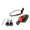 Universal Bar End Motorcycle Rearview Mirrors 22mm Handlebar Set 3