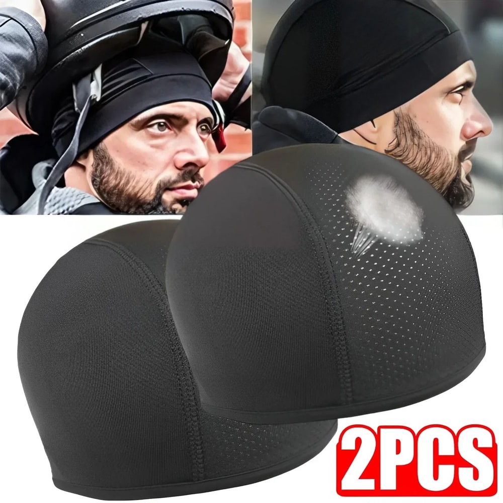Quick Dry Breathable Motorcycle Helmet Inner Cap Lightweight Helmet Liner Beanie 10
