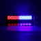 Car Emergency Strobe Light 8 LED Red Blue Warning Beacon 1