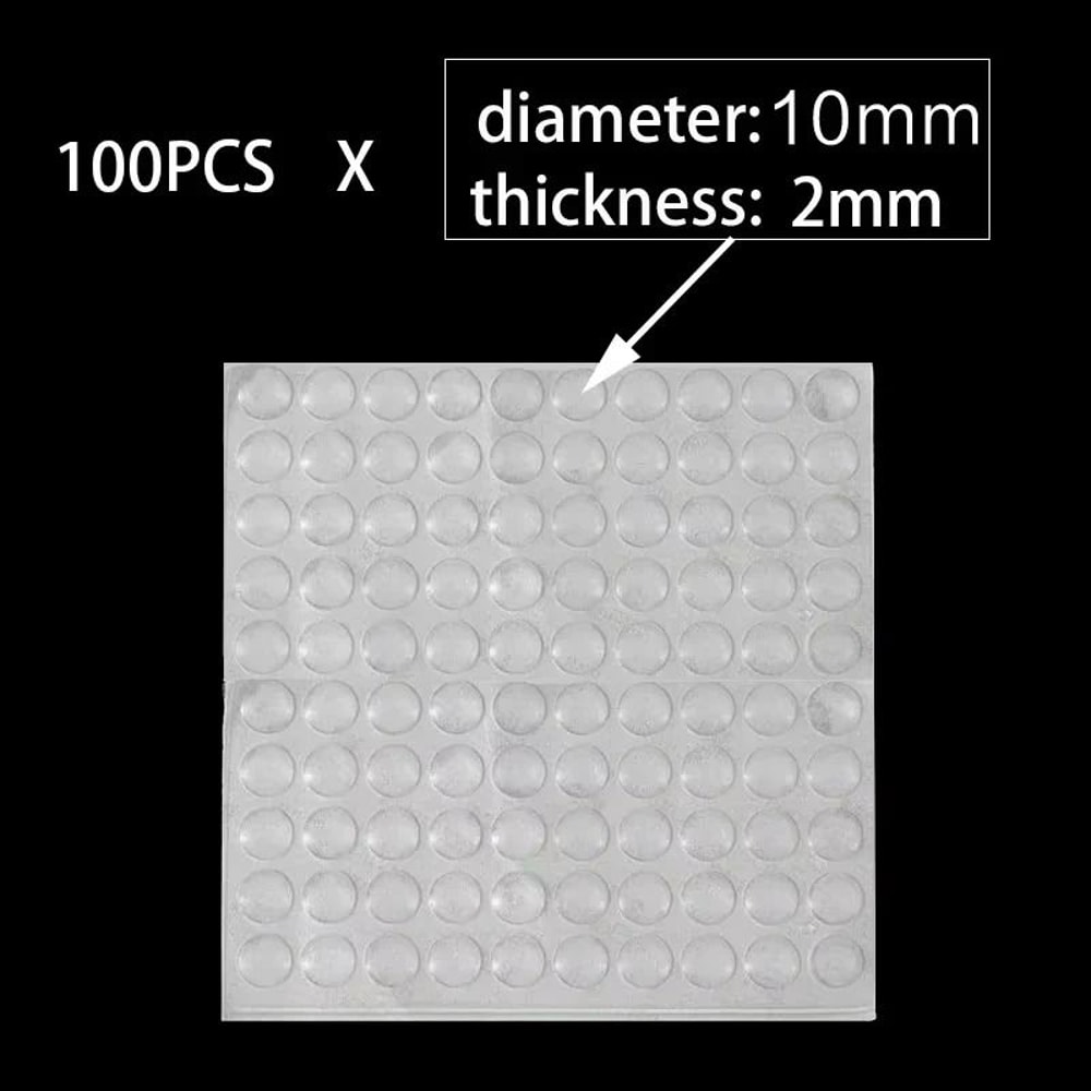 Silicone Anti Slip Pads Furniture Feet Floor Protection Set 1