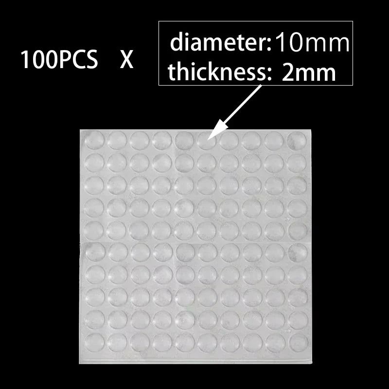 Silicone Anti Slip Pads Furniture Feet Floor Protection Set 1