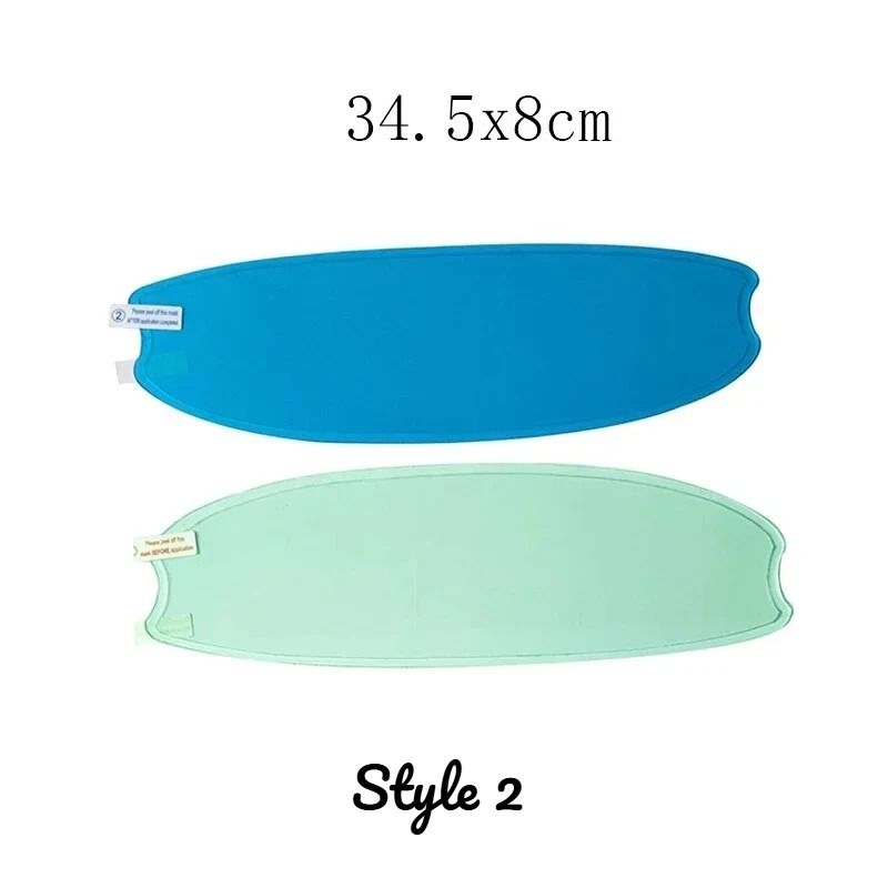 Motorcycle Helmet Anti Fog Visor Film Nano Coating Sticker 8